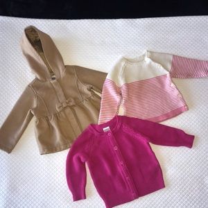Coat and Sweaters Bundle